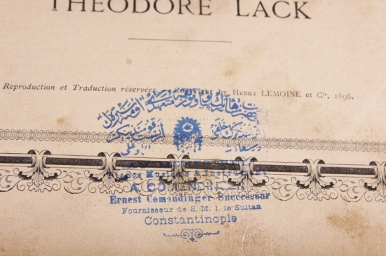 NOTA DEFTERİ 34 x 27 cm. 