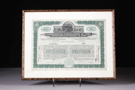 HİSSE SENEDİ 33 x 23 cm.