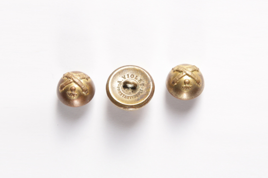 CONSTANTİNOPLE DAMGALI 3 ADET TOPÇU PAŞA DÜĞMESİ