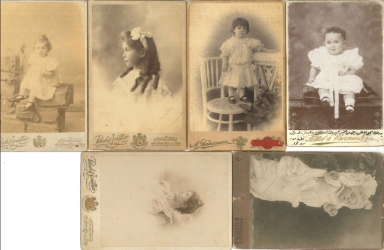 FUAT FAHRİ GARAN PAŞA 27 ADET AİLE FOTOĞRAFI