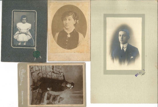 FUAT FAHRİ GARAN PAŞA 27 ADET AİLE FOTOĞRAFI