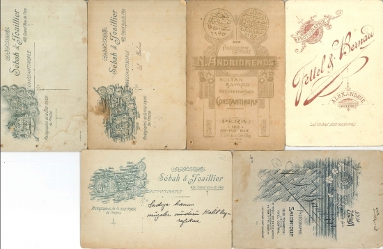 FUAT FAHRİ GARAN PAŞA 27 ADET AİLE FOTOĞRAFI