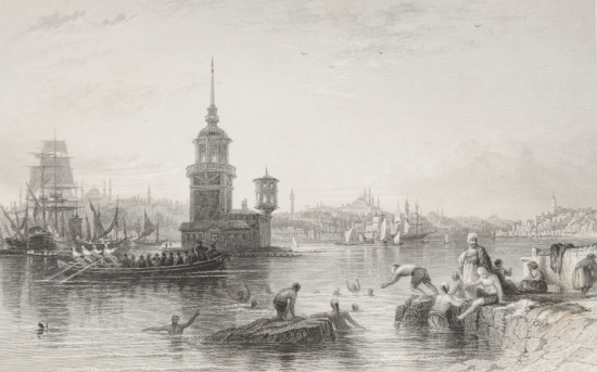 TURKISH EMPIRE, WALSH, ROBERT/ ALLOM, THOMAS VOLUM I - II. 1836