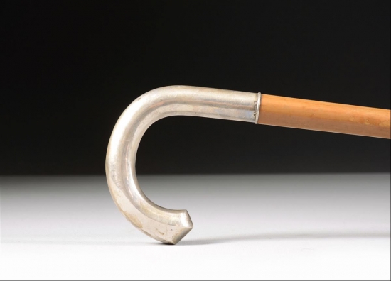 GÜMÜŞ SAPLI BASTON