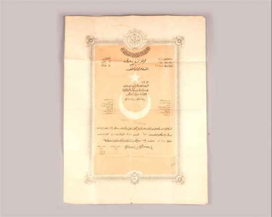 MEHMET MUZAFFER BEYE AİT EVRAK LOTU