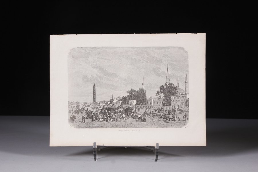 OSMANLI GRAVÜR 30 x 22 cm.