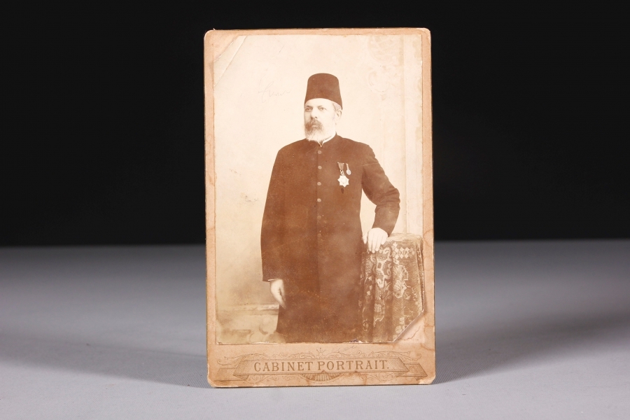 OSMANLI KABİN FOTO 16 x 11 cm. 