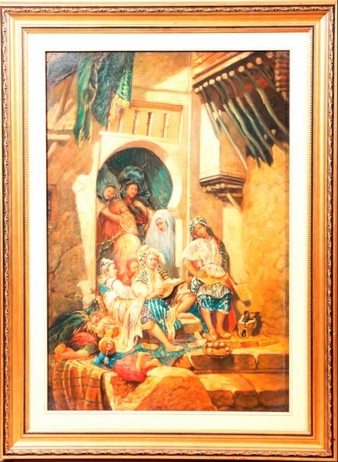 YAĞLIBOYA TABLO  - 92 x 62 cm.