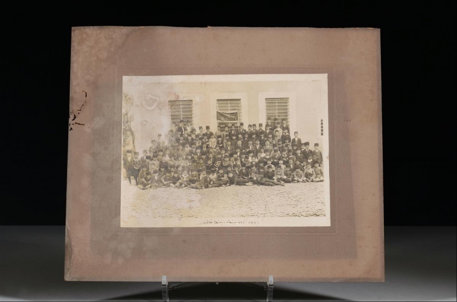 İSTİKLAL HARBİ MEKTEBİ ÖĞRENCİLERİ TOPLU FOTOĞRAF 1921.